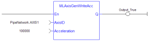 MLAxisGenWriteAcc: LD example